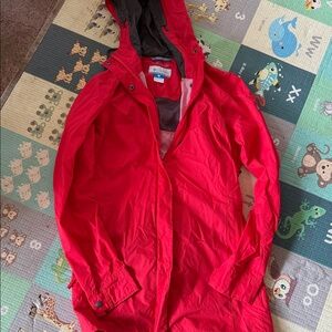 Columbia Vibrant Red Hooded Jacket
